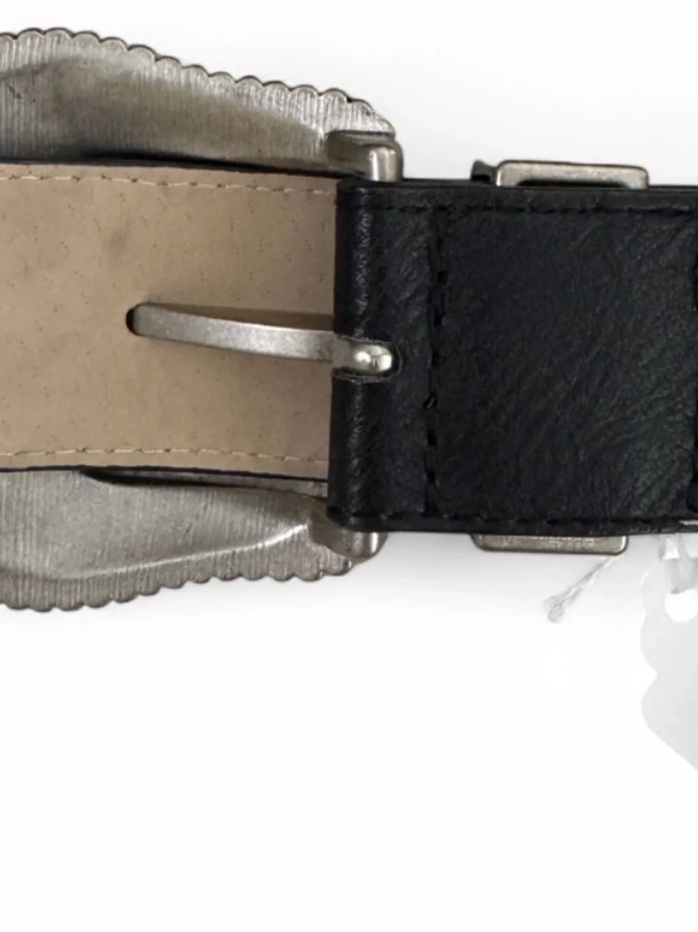 Vince Camuto Heavy Ornate Western Statement Stretch Belt - L/XL